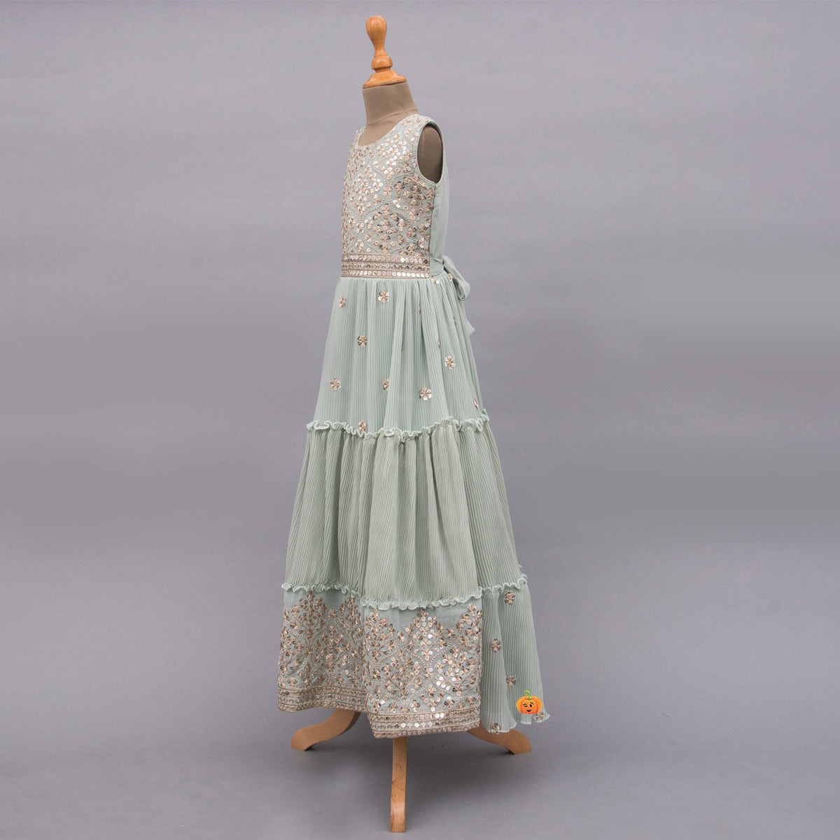 Embroidered Anarkali Ethnic Wear | Anarkali Dress Shop Online | The Nesavu  – The Nesavu